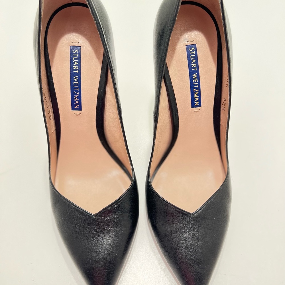 Stuart Weitzman black stilettos